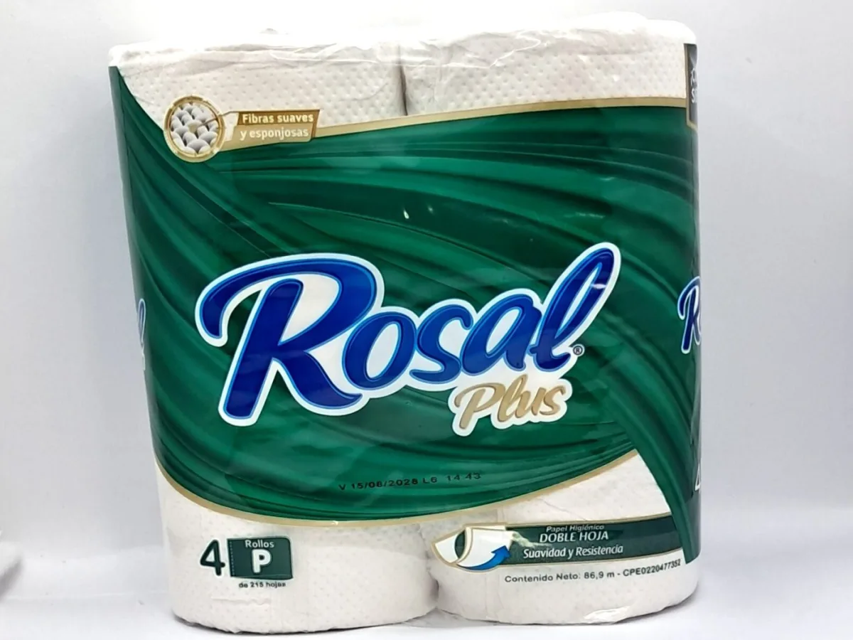 Papel Higienico Rosal Verde 4x215h