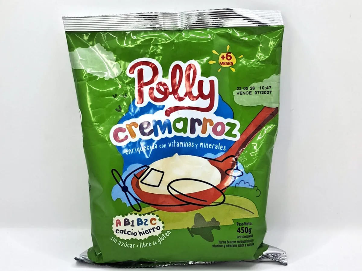 Crema de Arroz Polly 450g