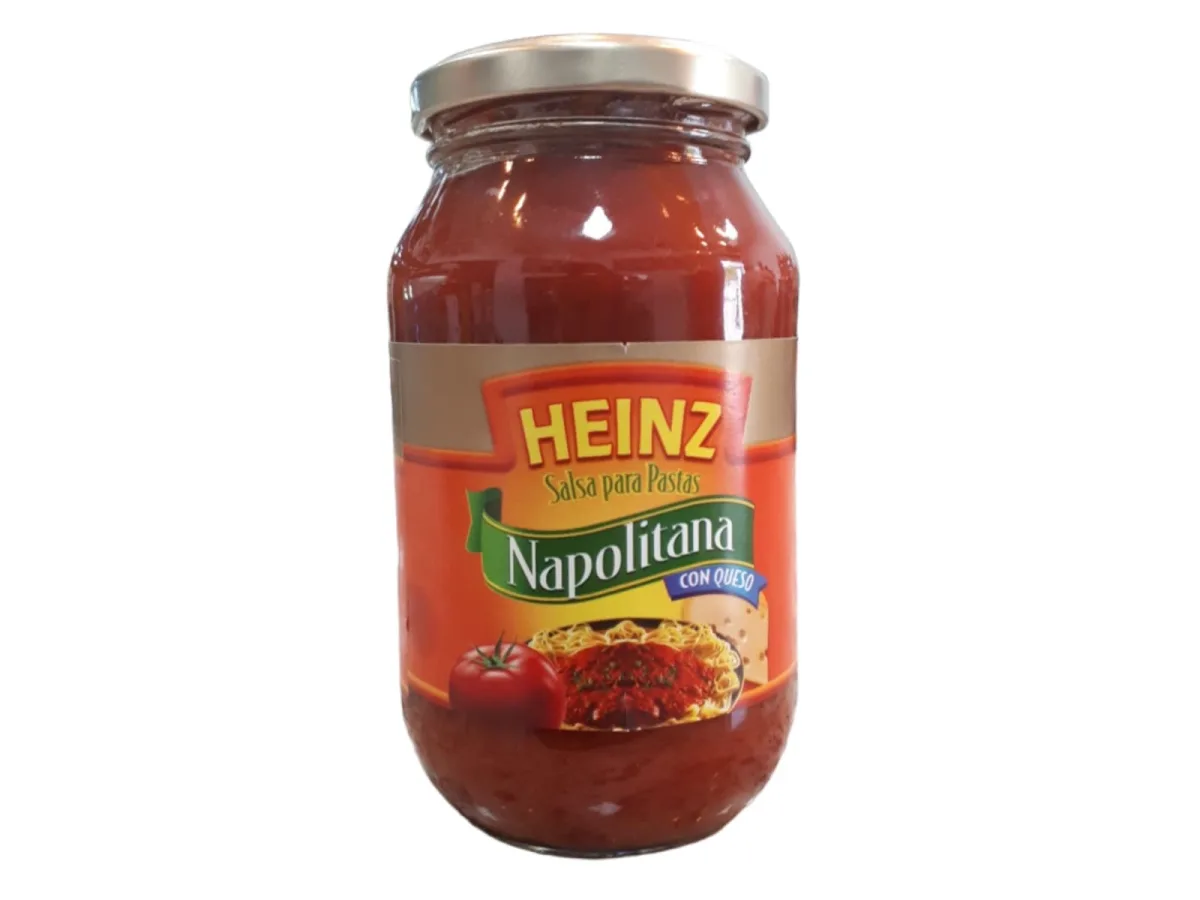 Salsa para Pasta Napolitana con Queso Heinz 495gr