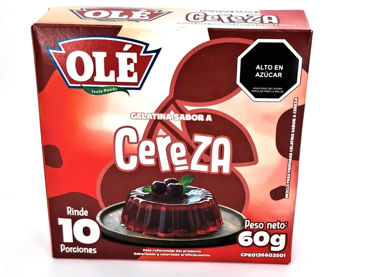 Gelatina Sonrissa Cereza 66grs