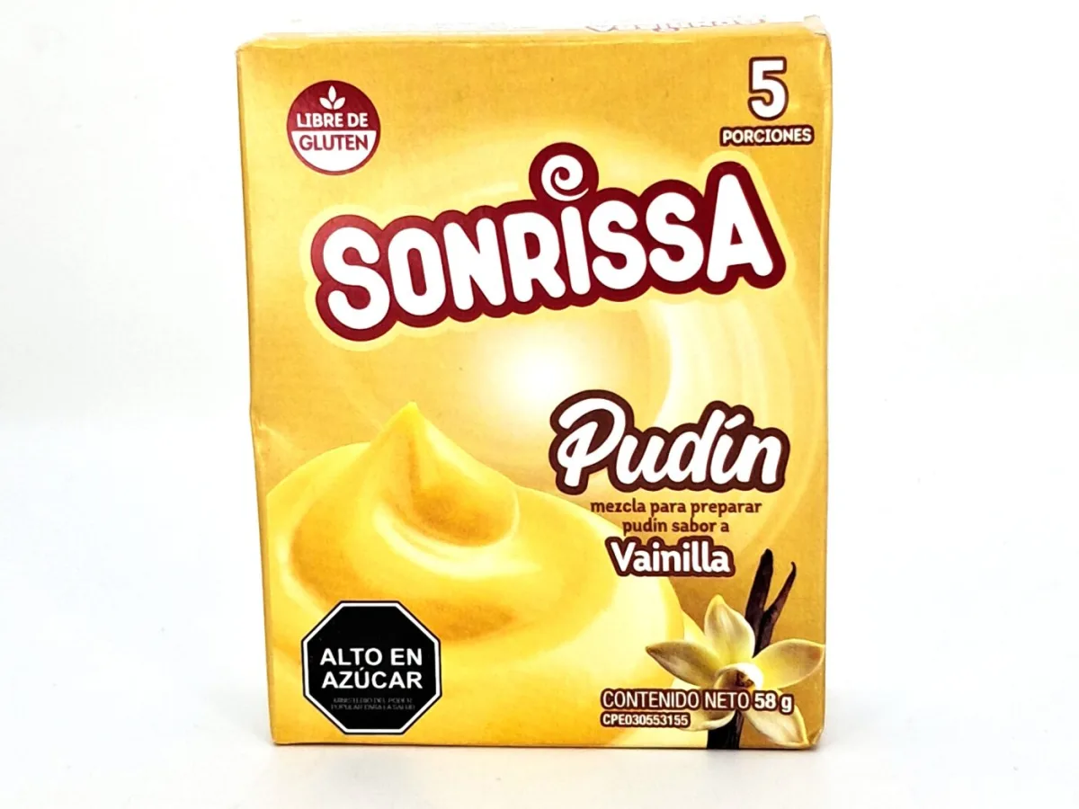 Pudin Vainilla Sonrissa 58gr