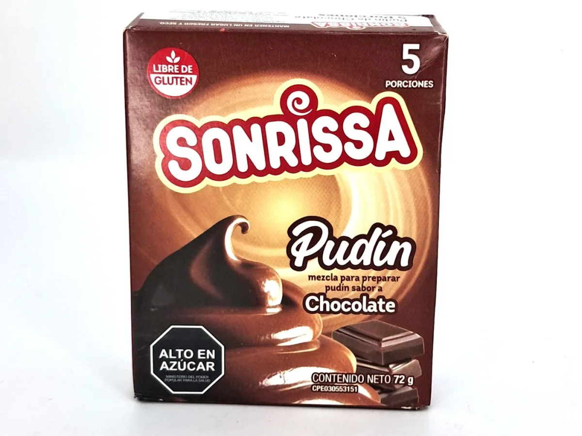 Pudin Chocolate Sonrissa 72gr