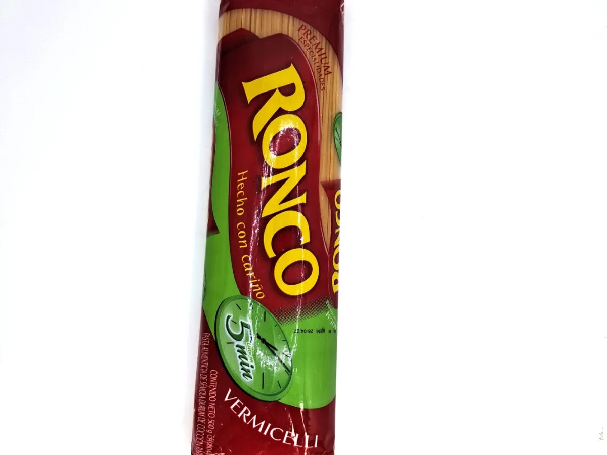 Pasta Ronco Premium Vermicelli 5 Min 500gr