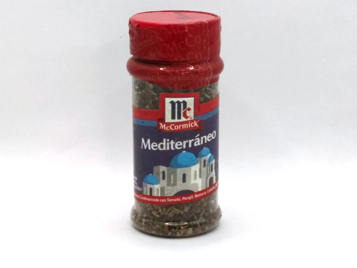 Mediterraneo Sal Gruesa Mccormick 93grs X Und