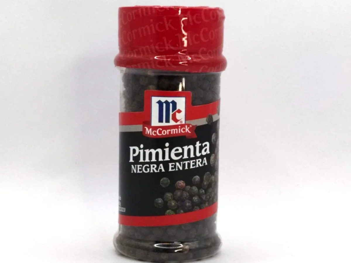 Pimienta Negra Entera 68gr