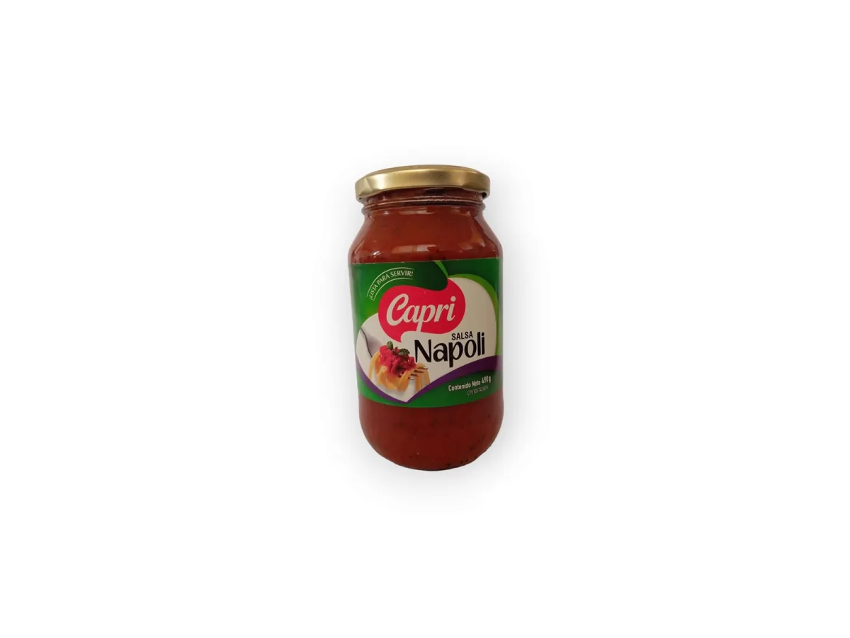 Salsa para Pasta Napoli Capri 490grs