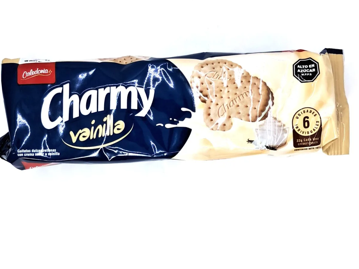 Galletas Charmy Vainilla 6 Unids