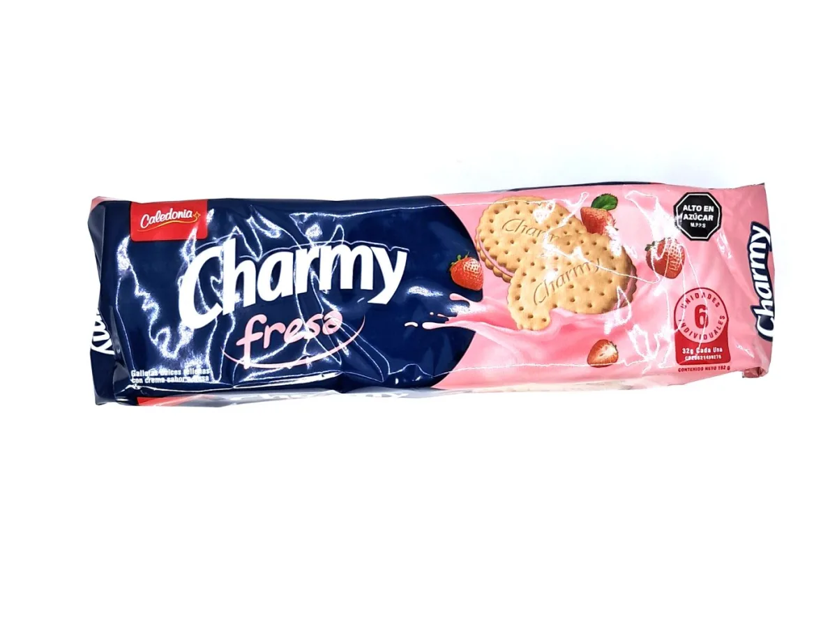 Galletas Charmy Fresa 192gr