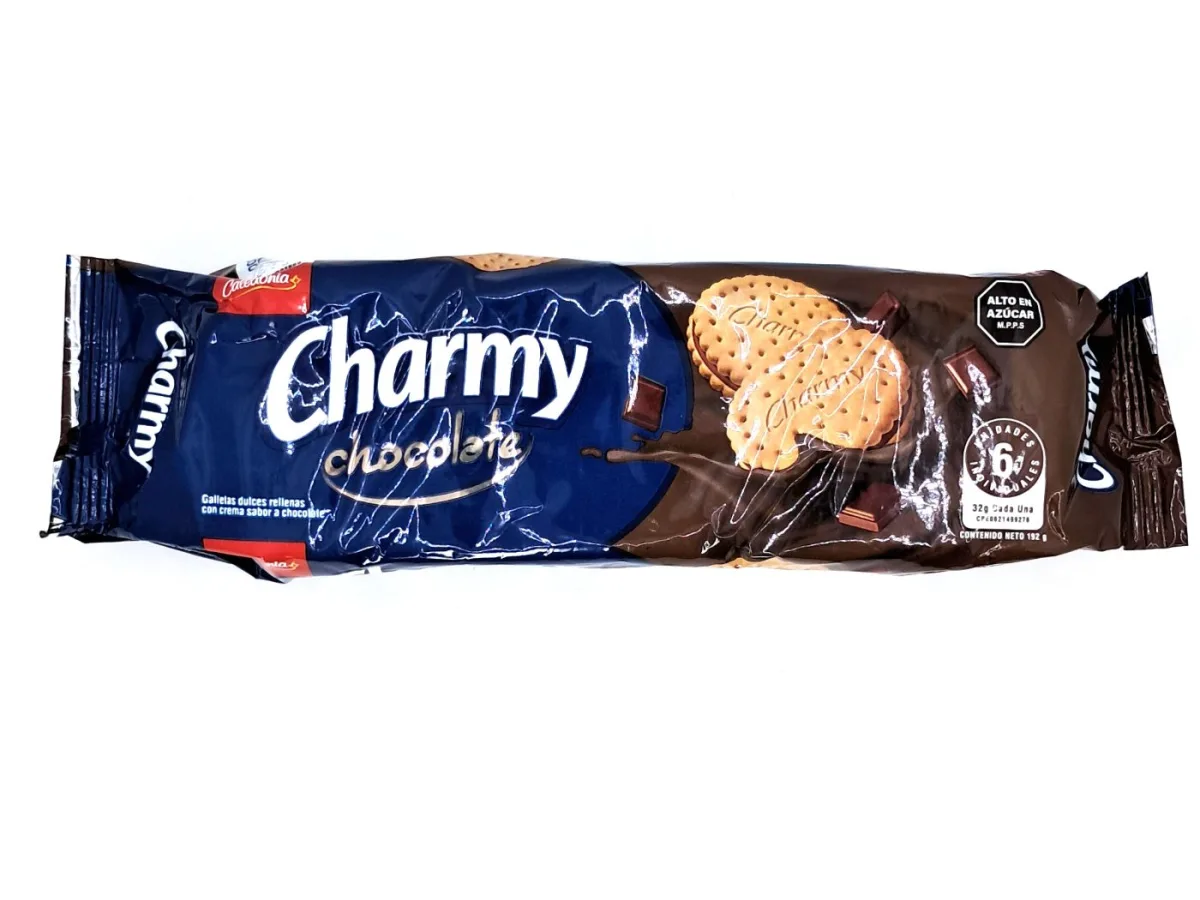Galletas Charmy Chocolate 6 Unid