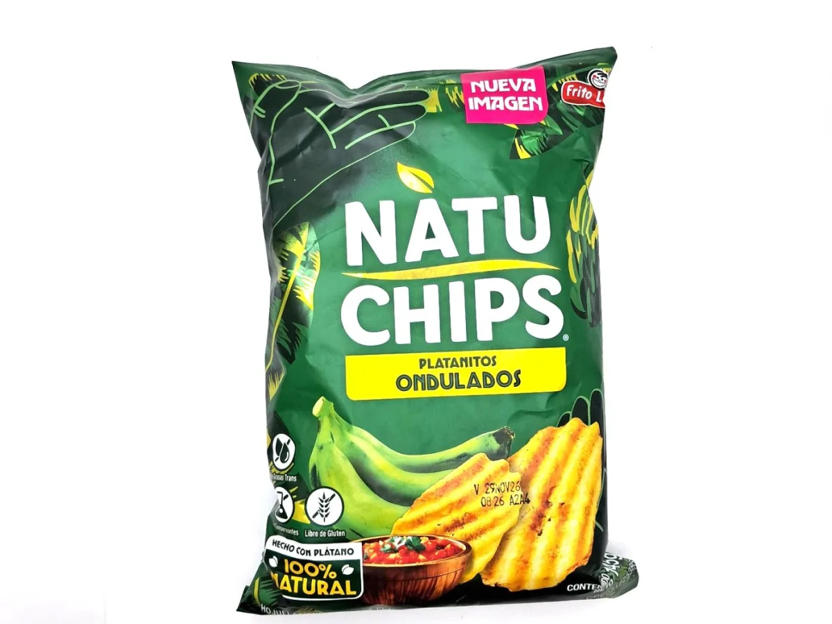 Natuchips Platanitos Ondulados 145g