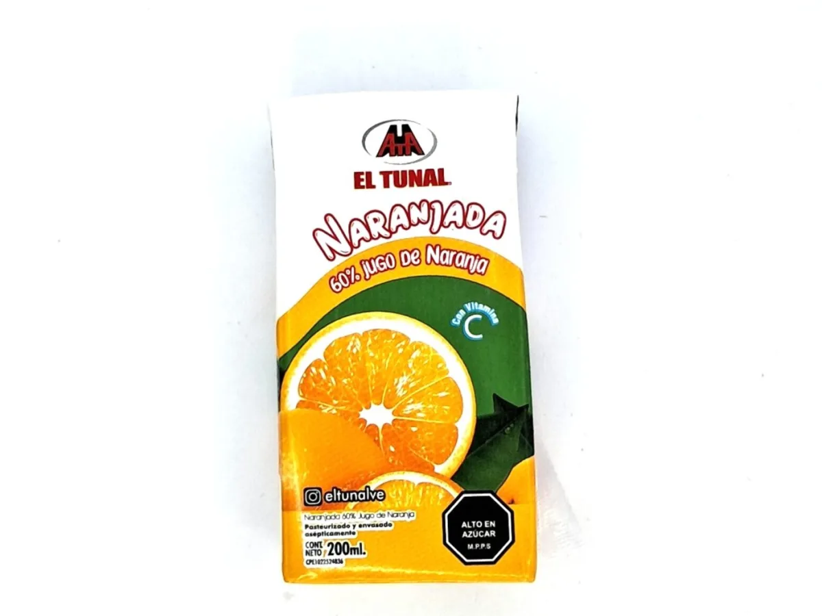 Jugo de Naranja el Tunal 200ml