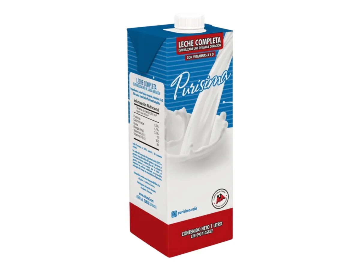 Leche en Polvo Completa Purisima 900gr
