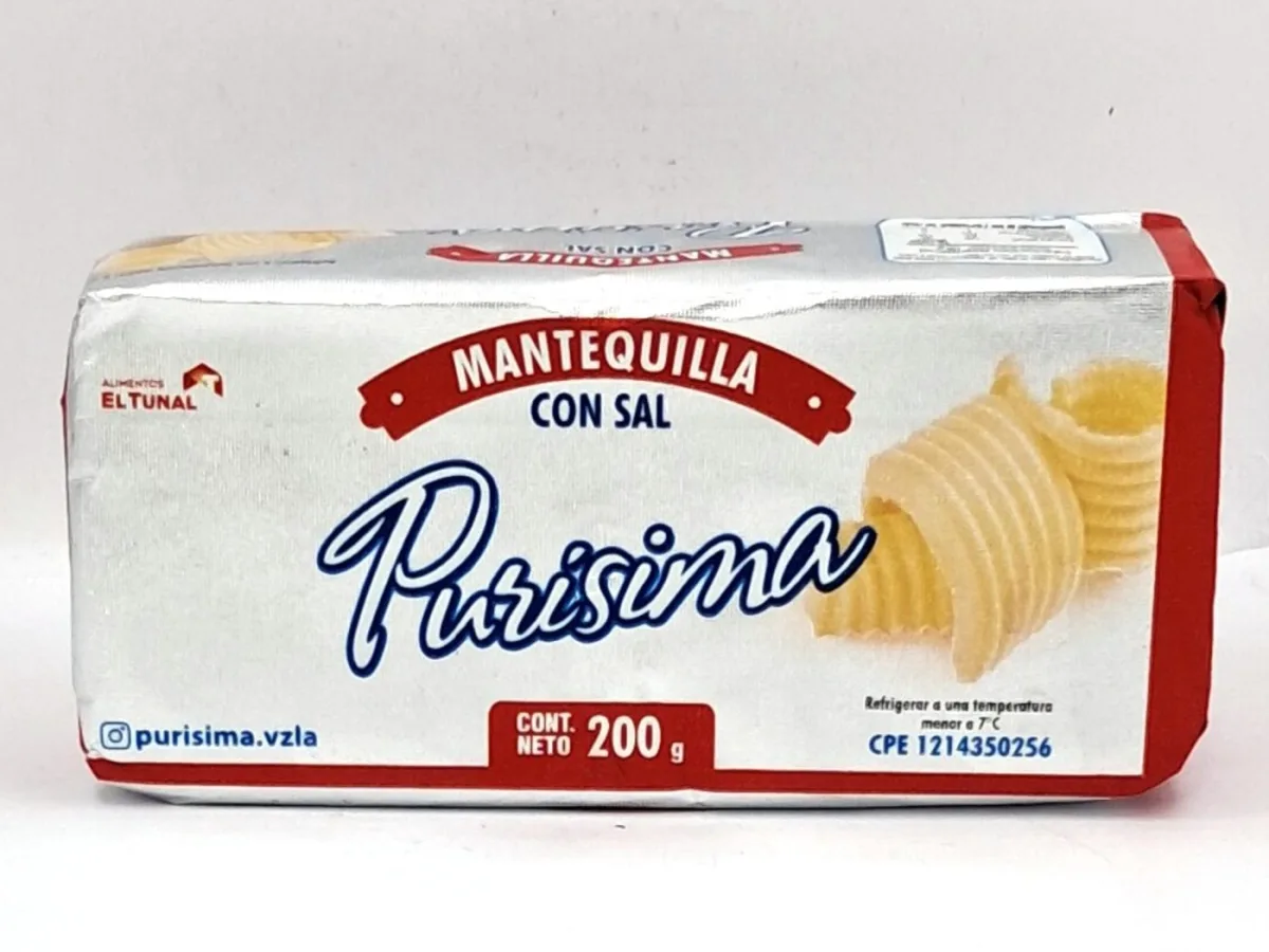 Mantequilla con Sal Purisima 200gr