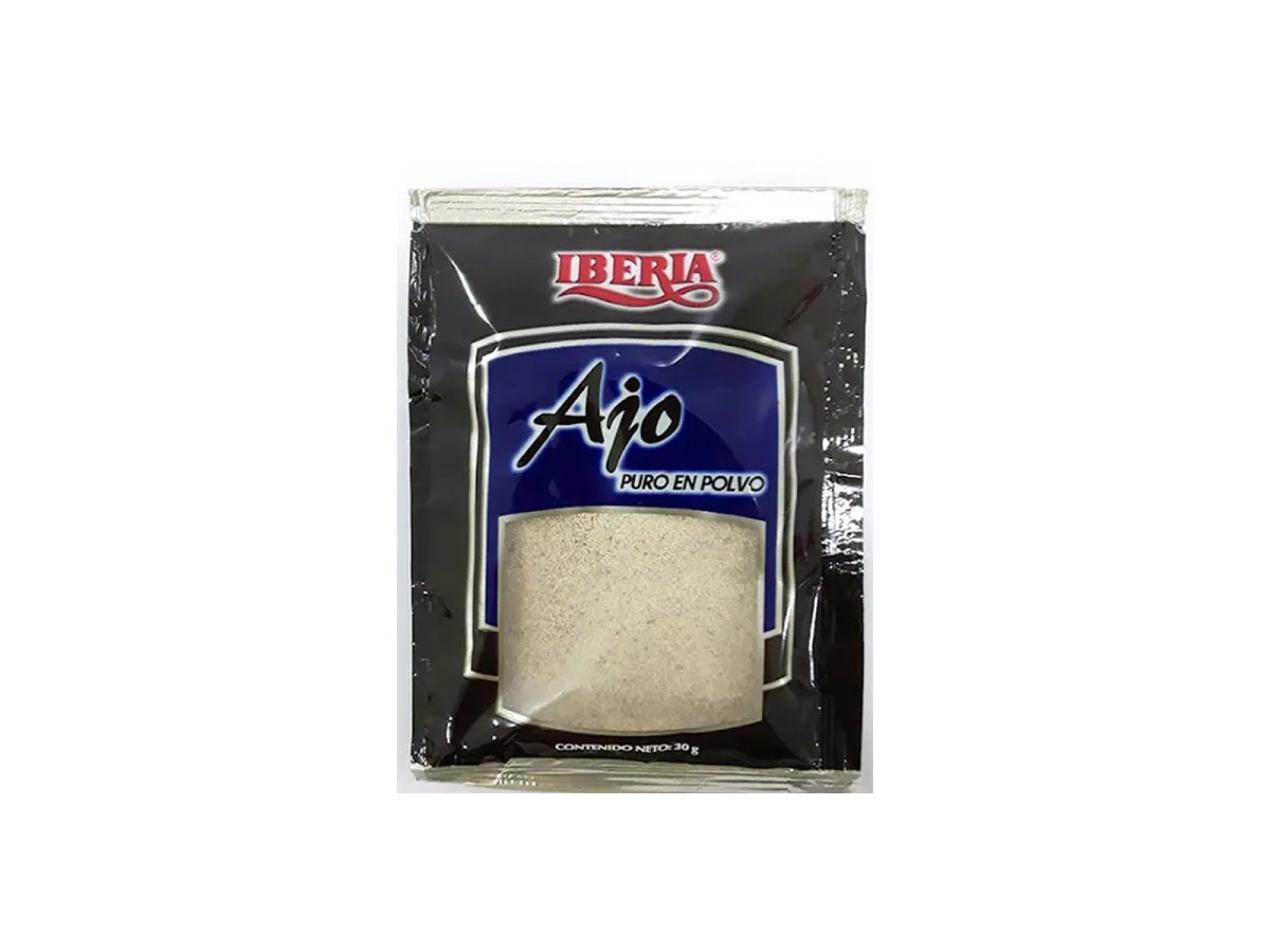 Ajo en Polvo Puro Iberia 30gr