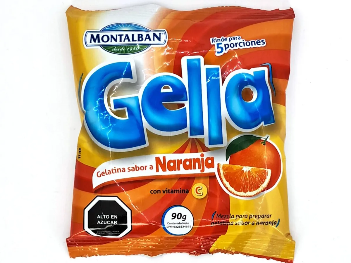 Gelatina Naranja Montalban 90 Gr