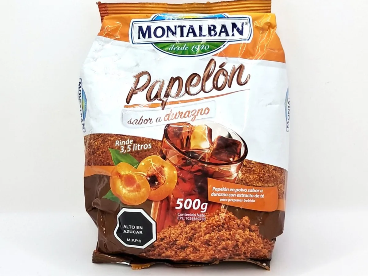 Papelon Durazno Montalban 500gr
