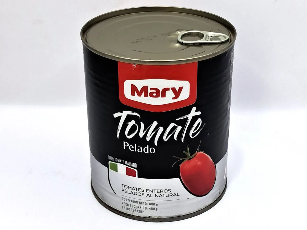 Tomate Pelado Mary 800gr X Und