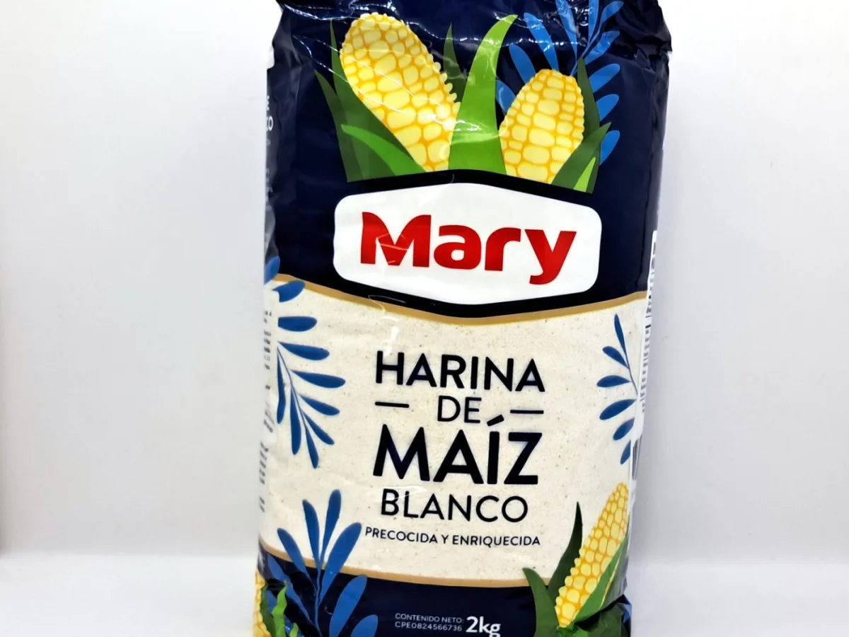 Harina de Maiz Blanco Mary 2kg