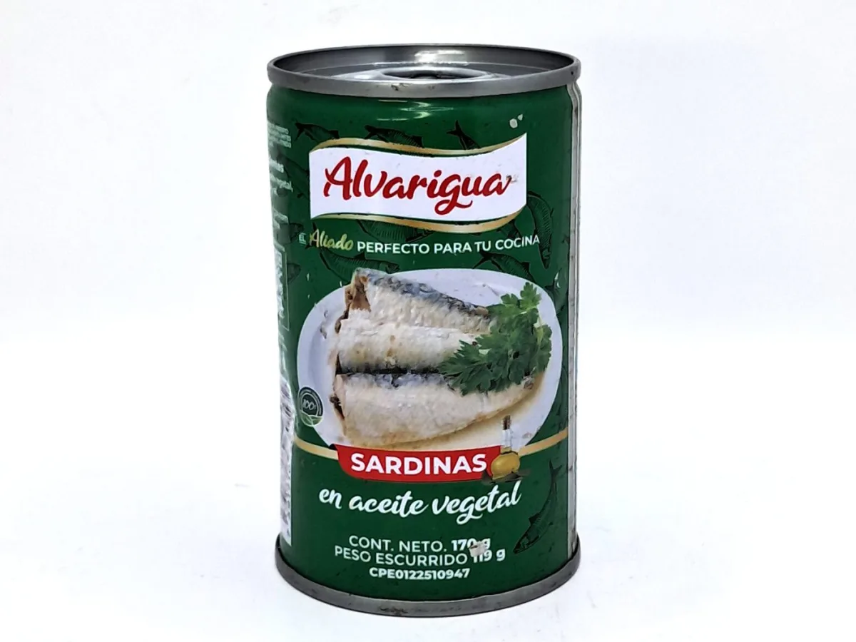Sardina en Aceite Vegetal Alvarigua