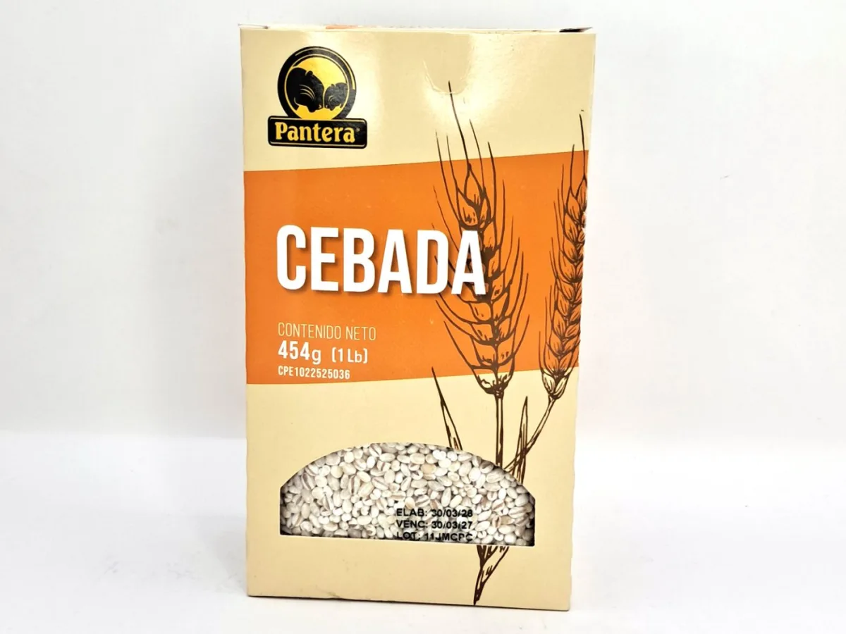 Estuche Cebada Pantera 454gr