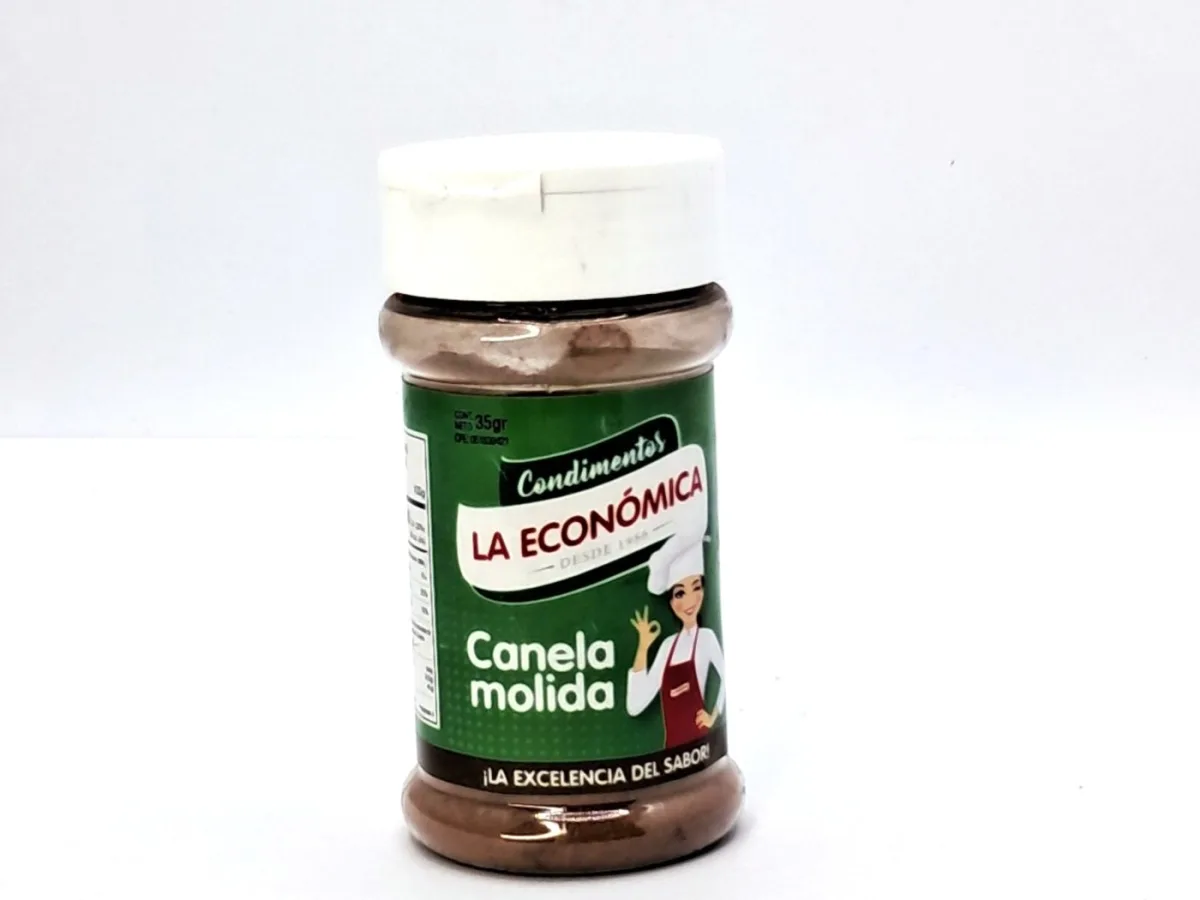 Canela Molida la Economica 35gr Frasco Pet