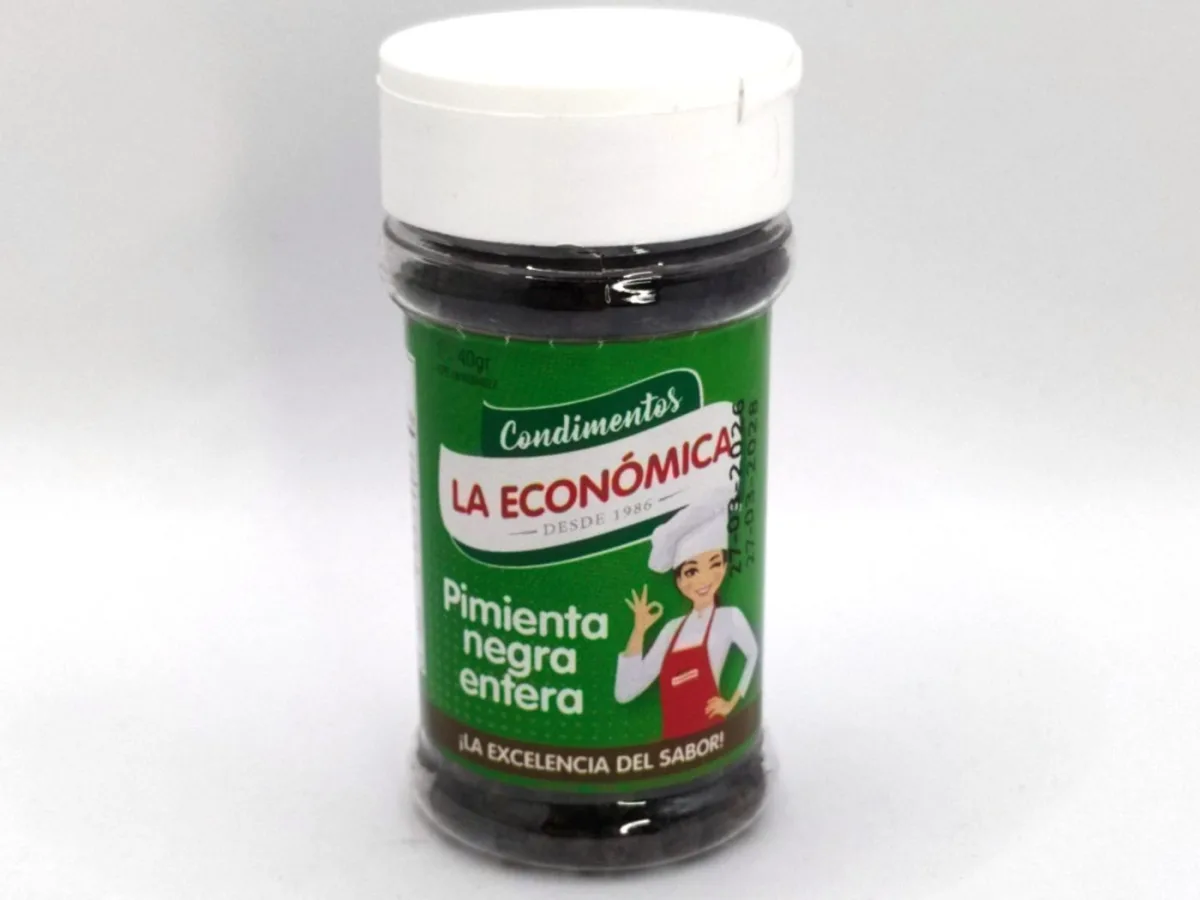 Pimienta Entera 40gr la Economica Frasco Pet