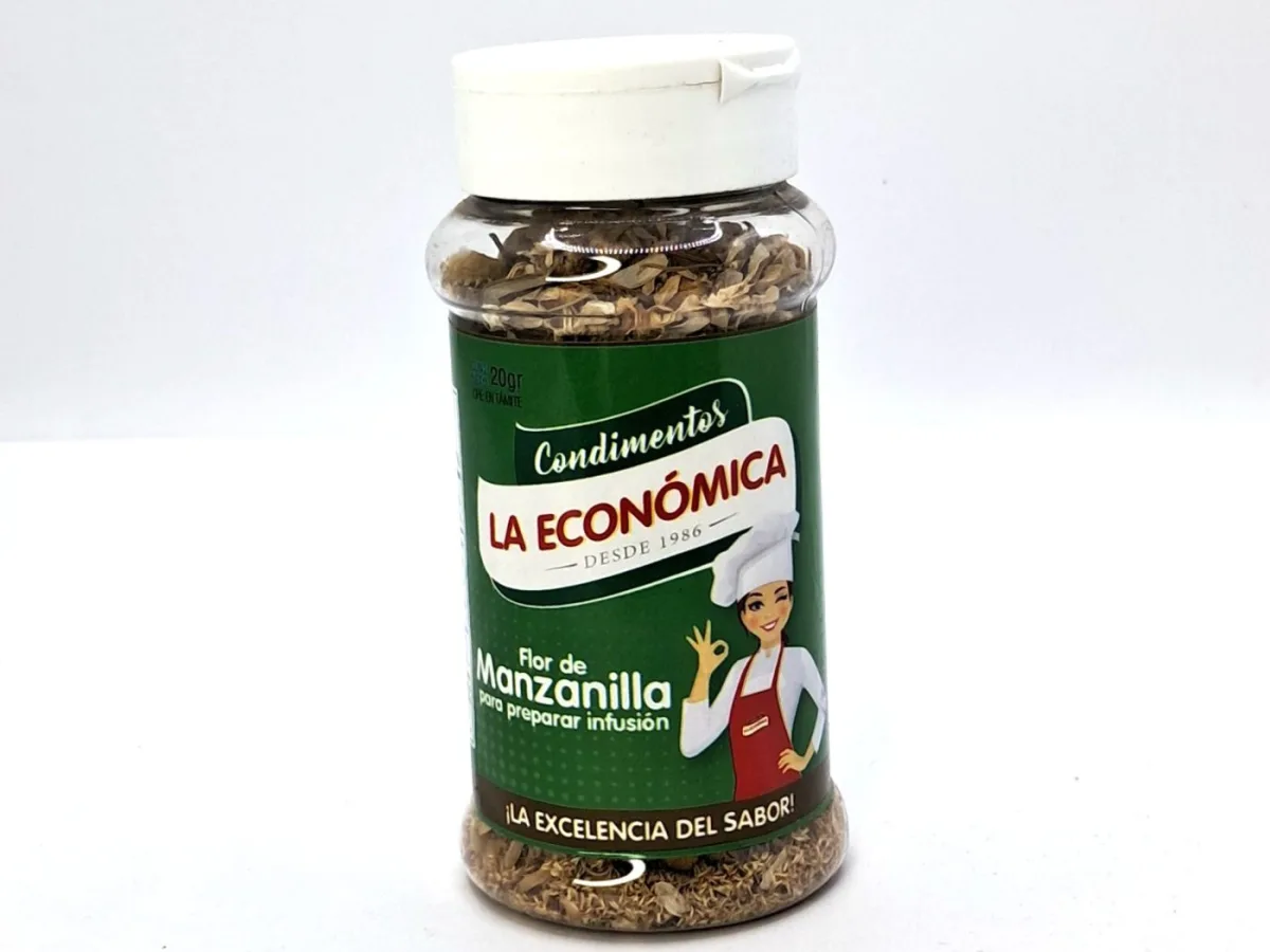 Flor de Manzanilla 20g la Economica Frasco Pet