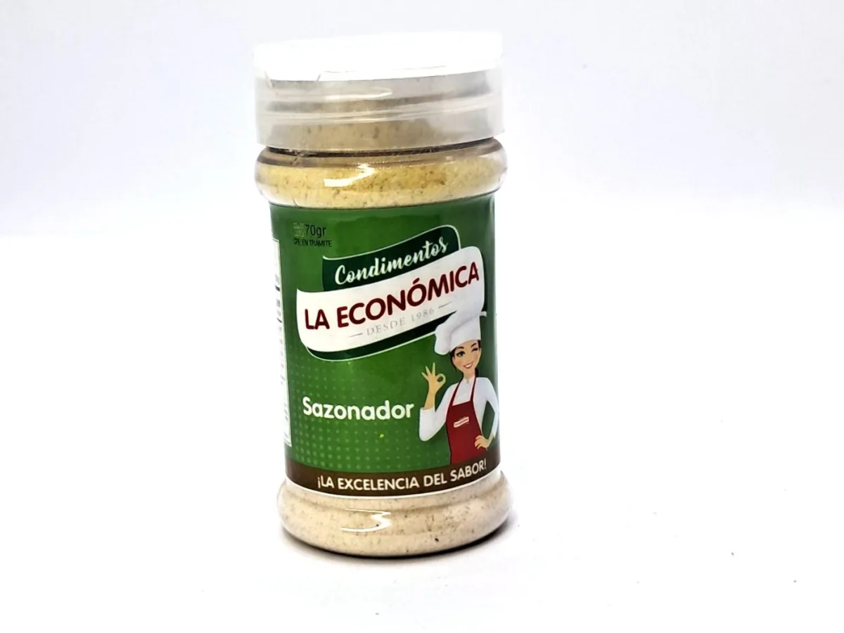 Sazonador la Economica 70gr Frasco Pet