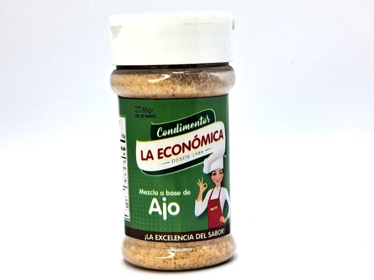 Ajo en Polvo Frasco la Economica 65gr