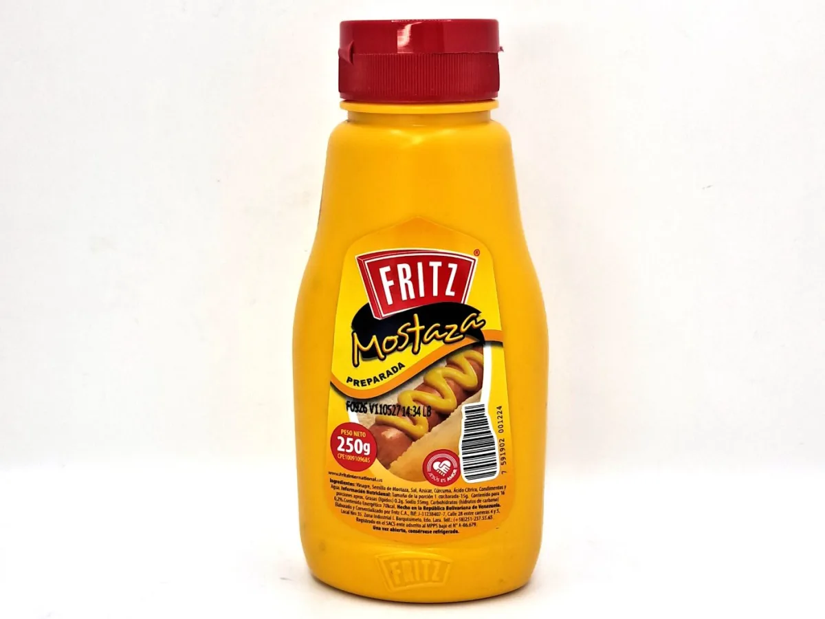 Mostaza Fritz 250 Gr