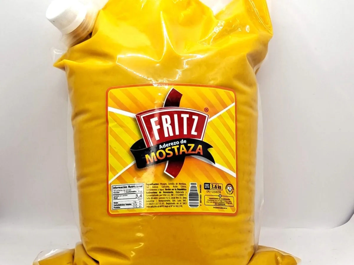 Aderezo Mostaza Bolsa Galon 3.6kg