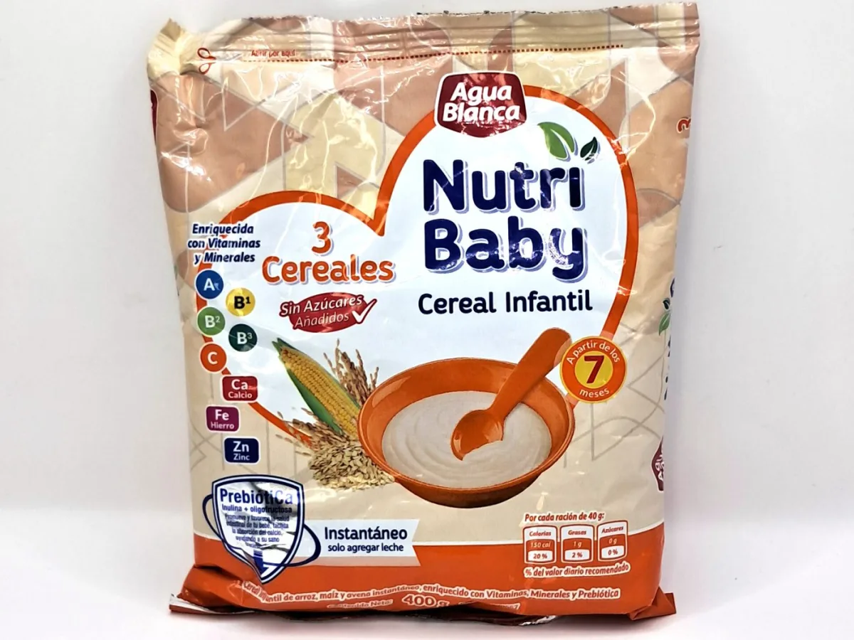 Cereal Agua Blanca 3 Cereales