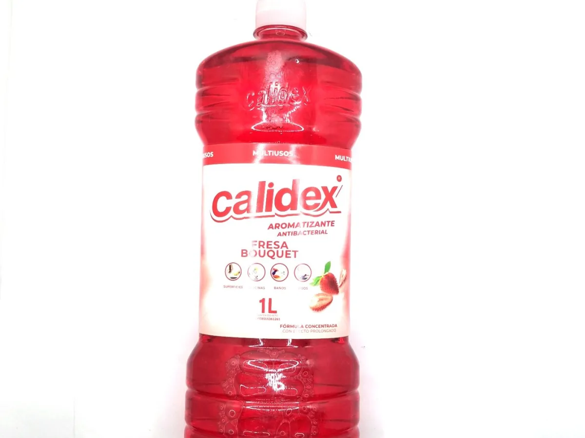 Desinfectante Calidex Aroma Fresas Bouquet 1lt