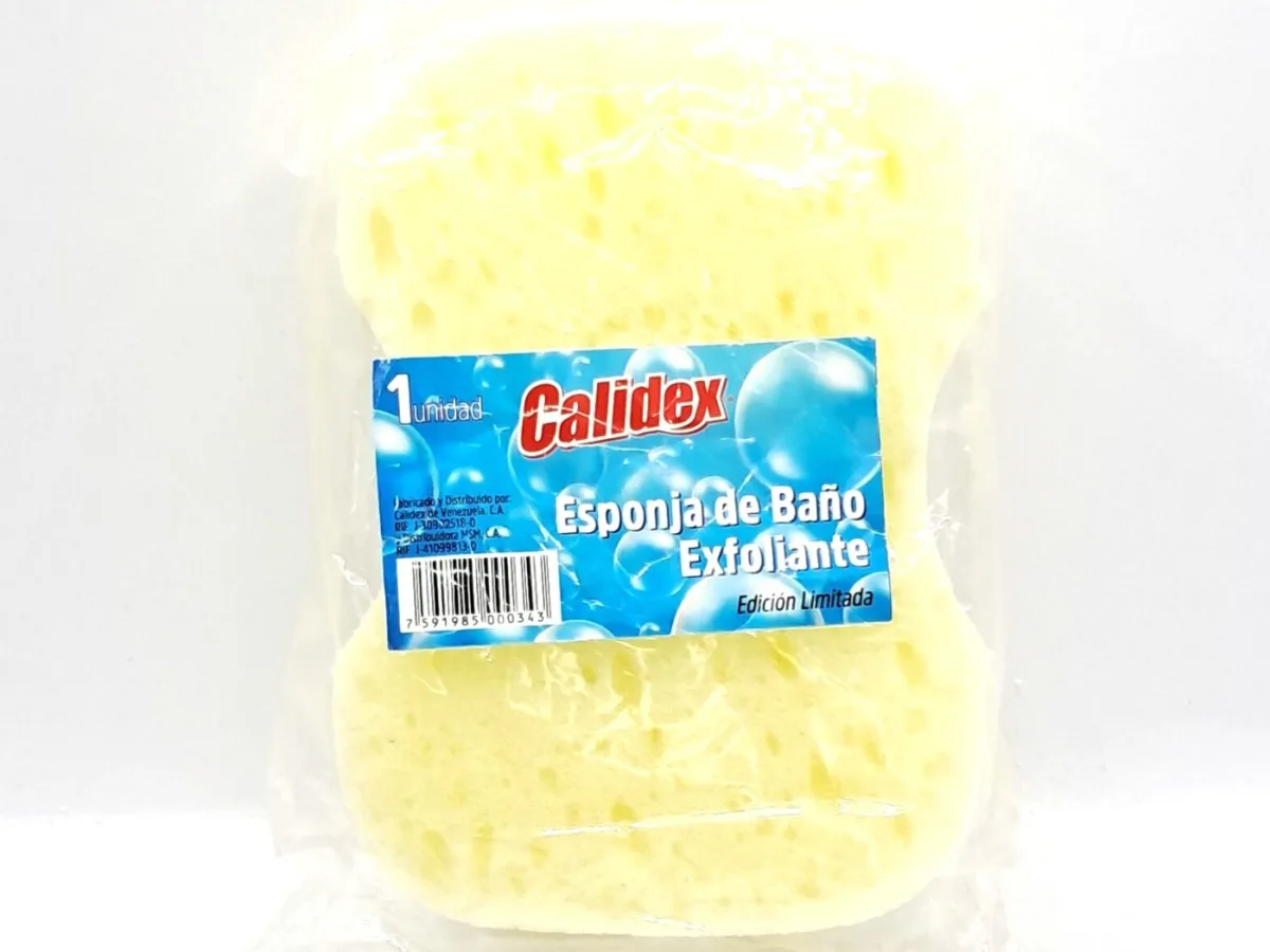 Esponja de Baño Ergonomica Calidex 1und