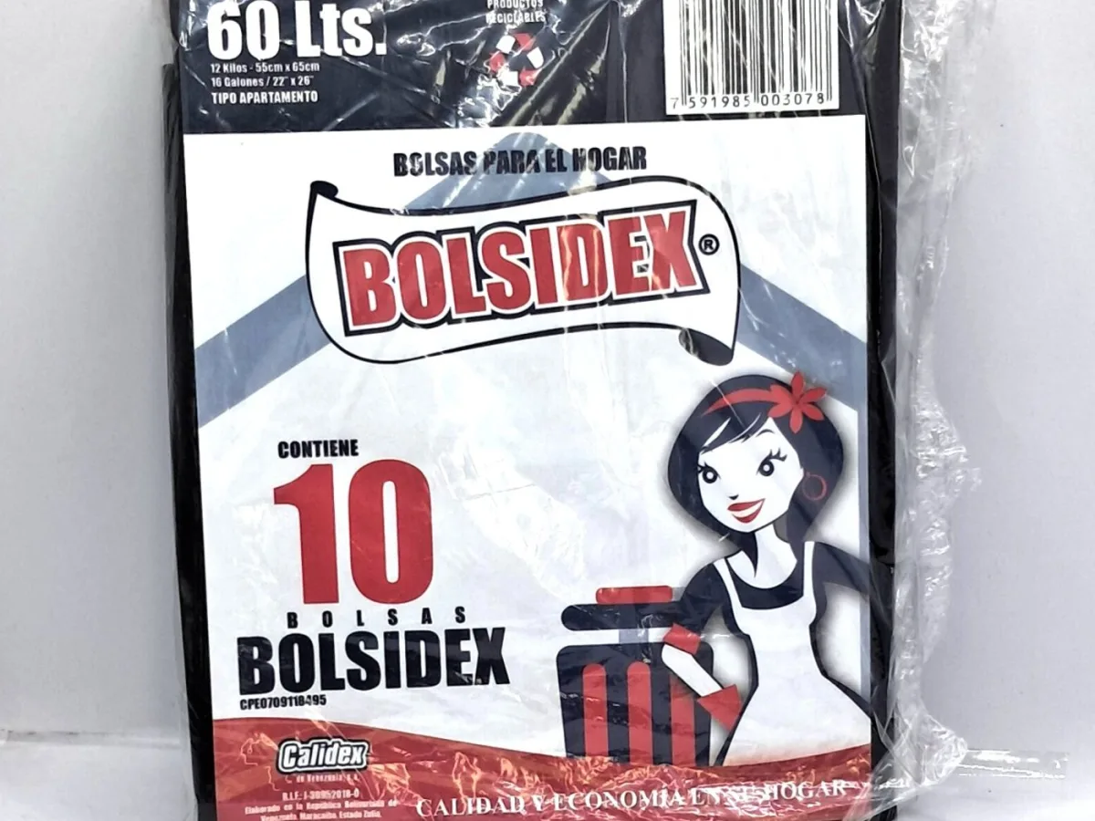 Bolsas Bolsidex 60 L 10 Und