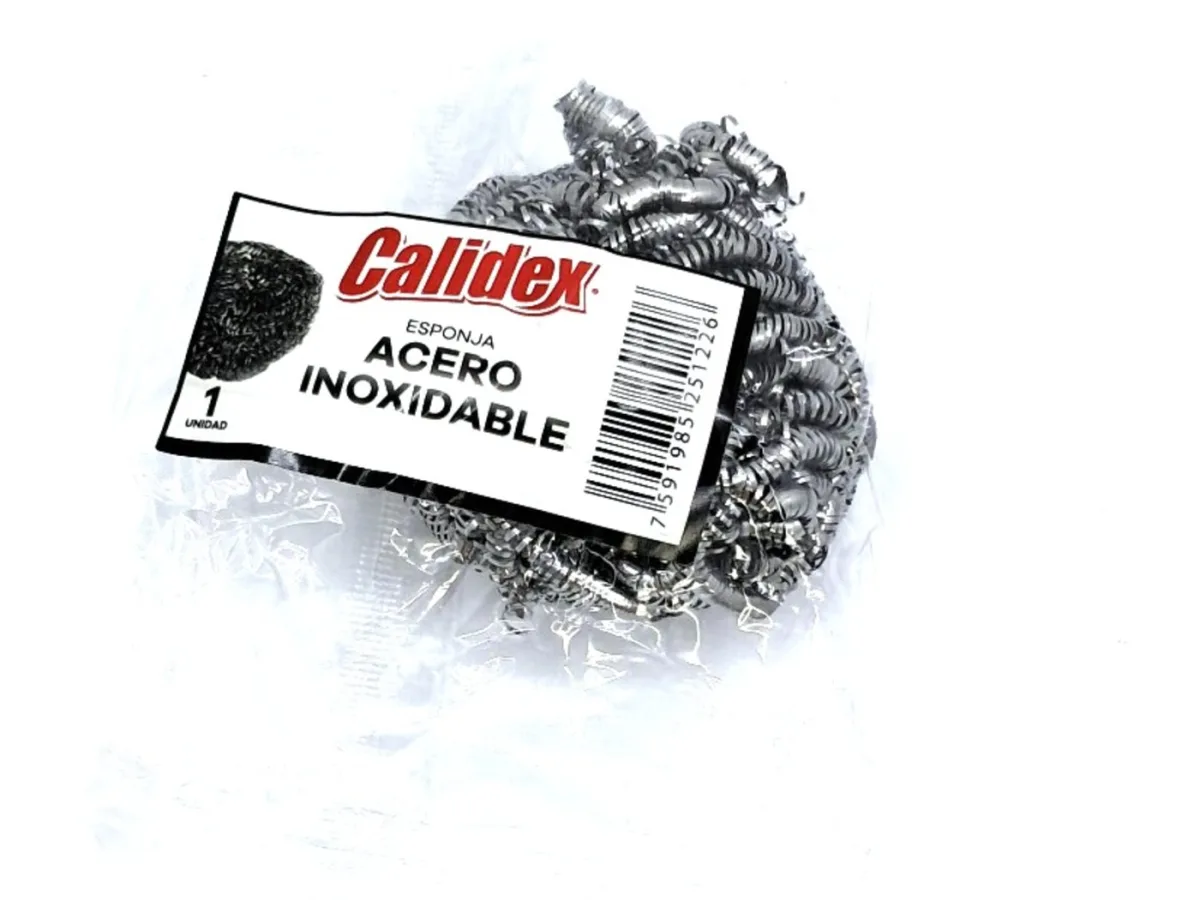 Esponja de Acero Calidex X Und