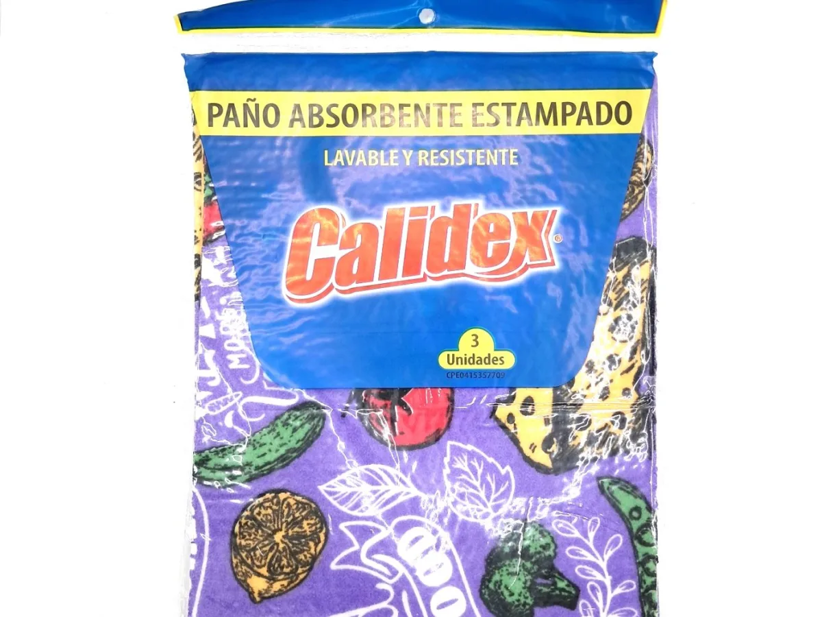 Paño Absorbente Estampado Calidex