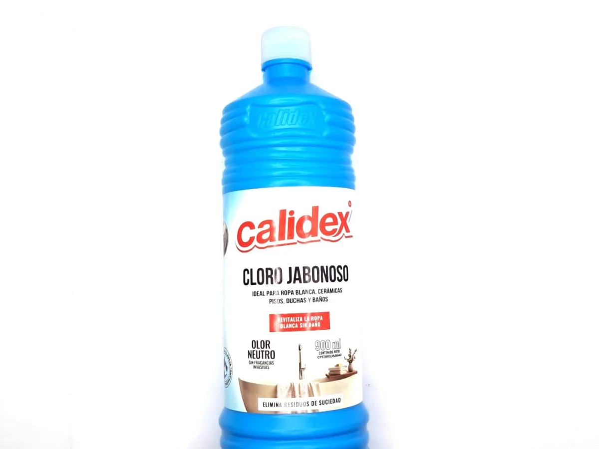 Cloro Jabonoso Calidex 900ml