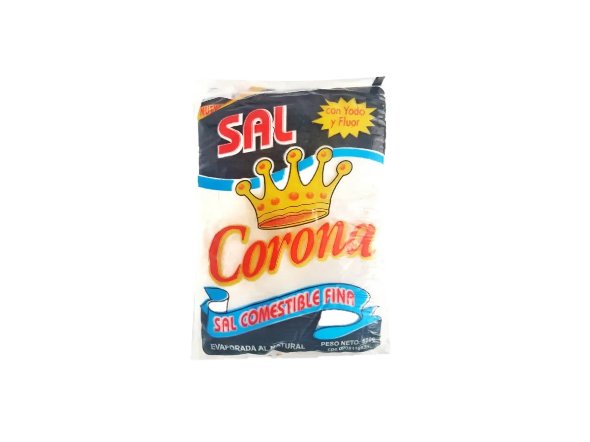 Sal Corona 500gr Und