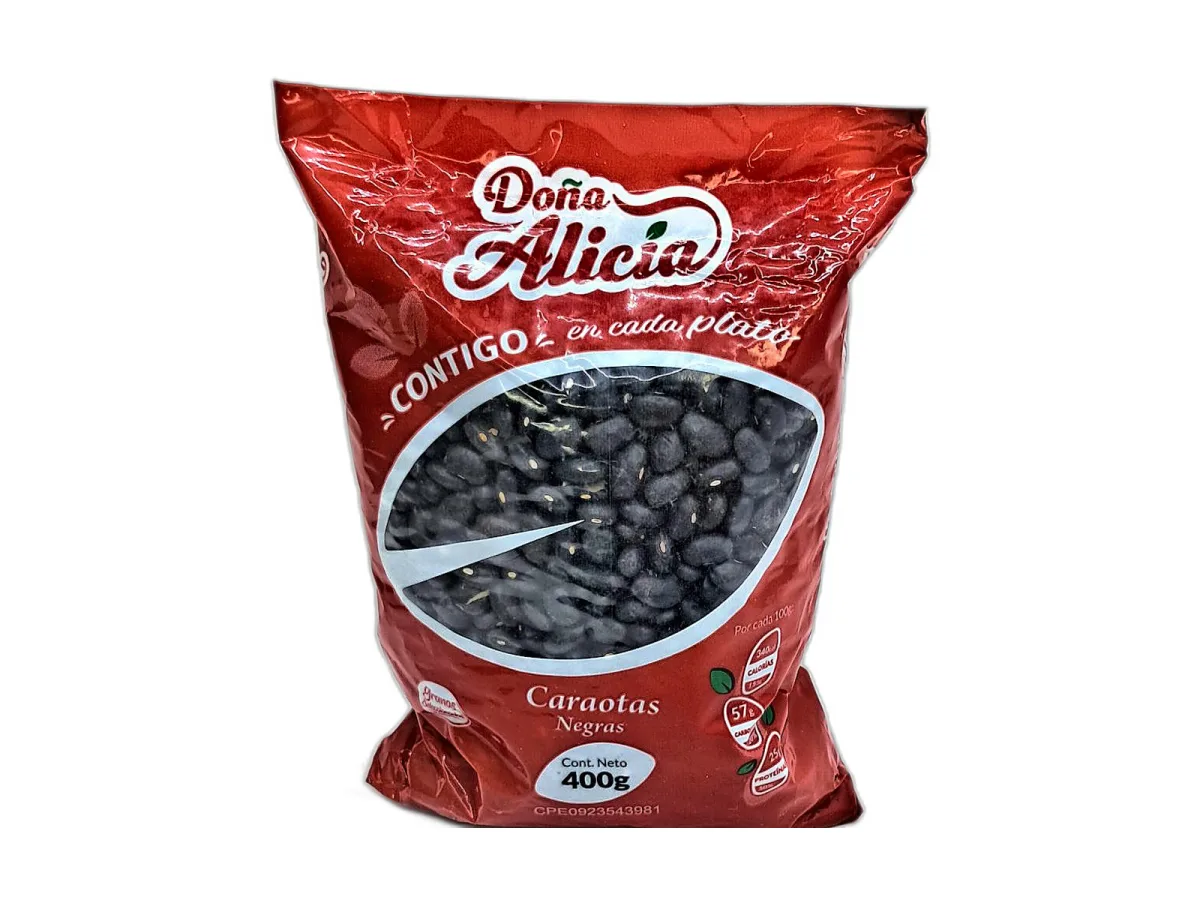 Caraotas Negra Doña Alicia 400 Gr
