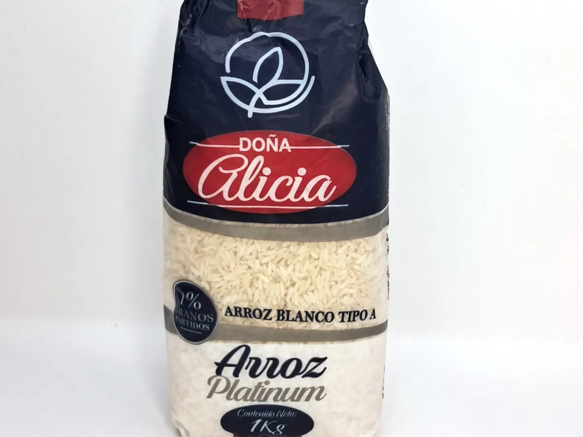 Arroz Platinum Tipo a Doña Alicia 1kg