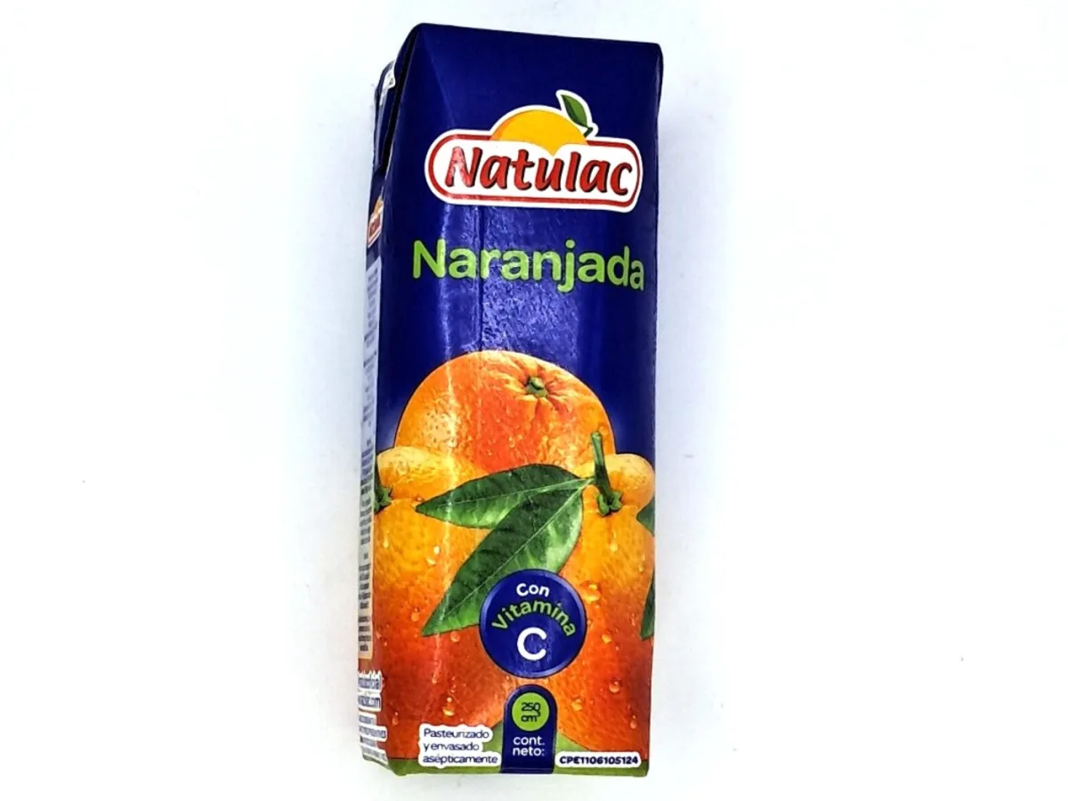 Jugo Nectar de Naranja Natulac 250cc