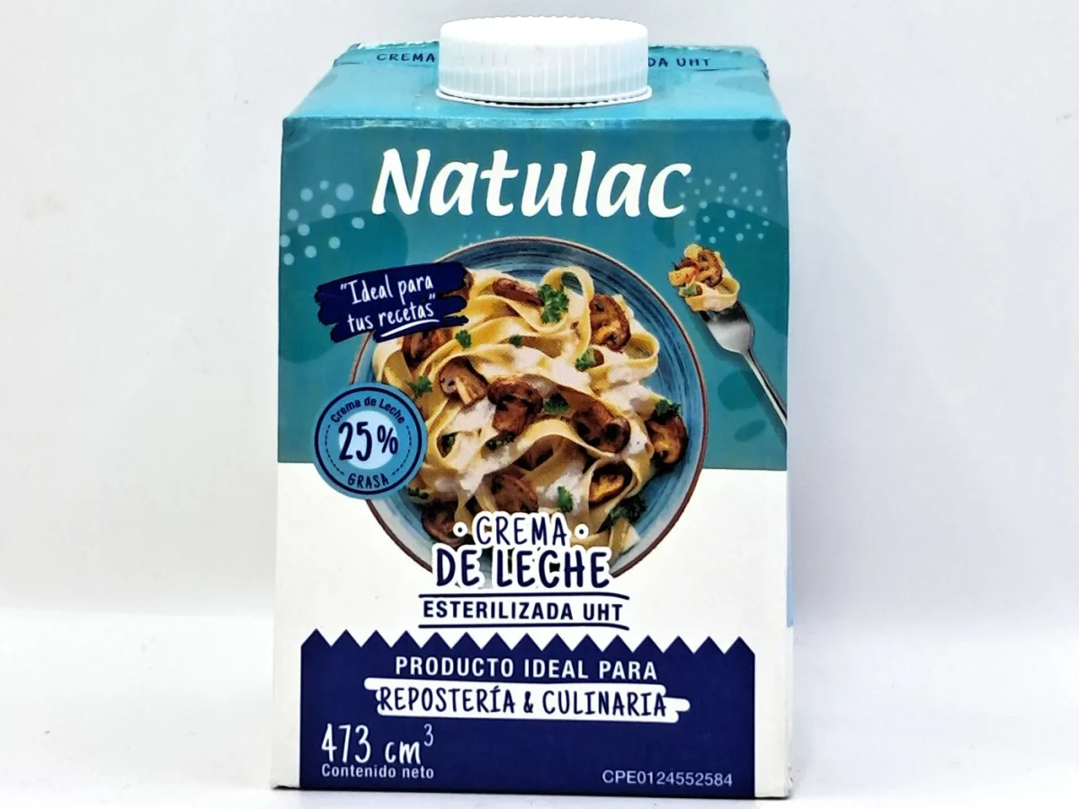 Crema de Leche Natulac 473cm Xund