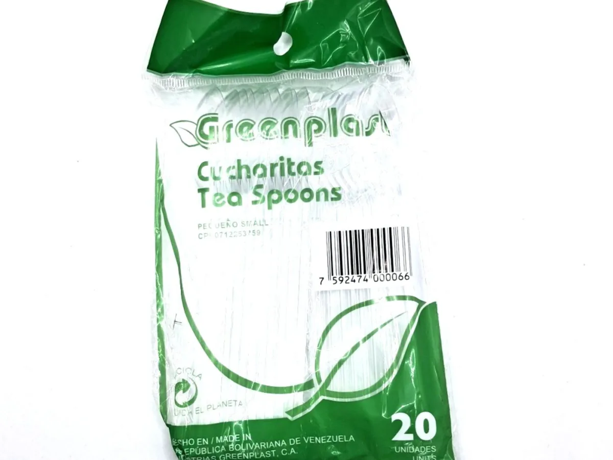 Cuchara Postre Cristal Greenplast 20 Und
