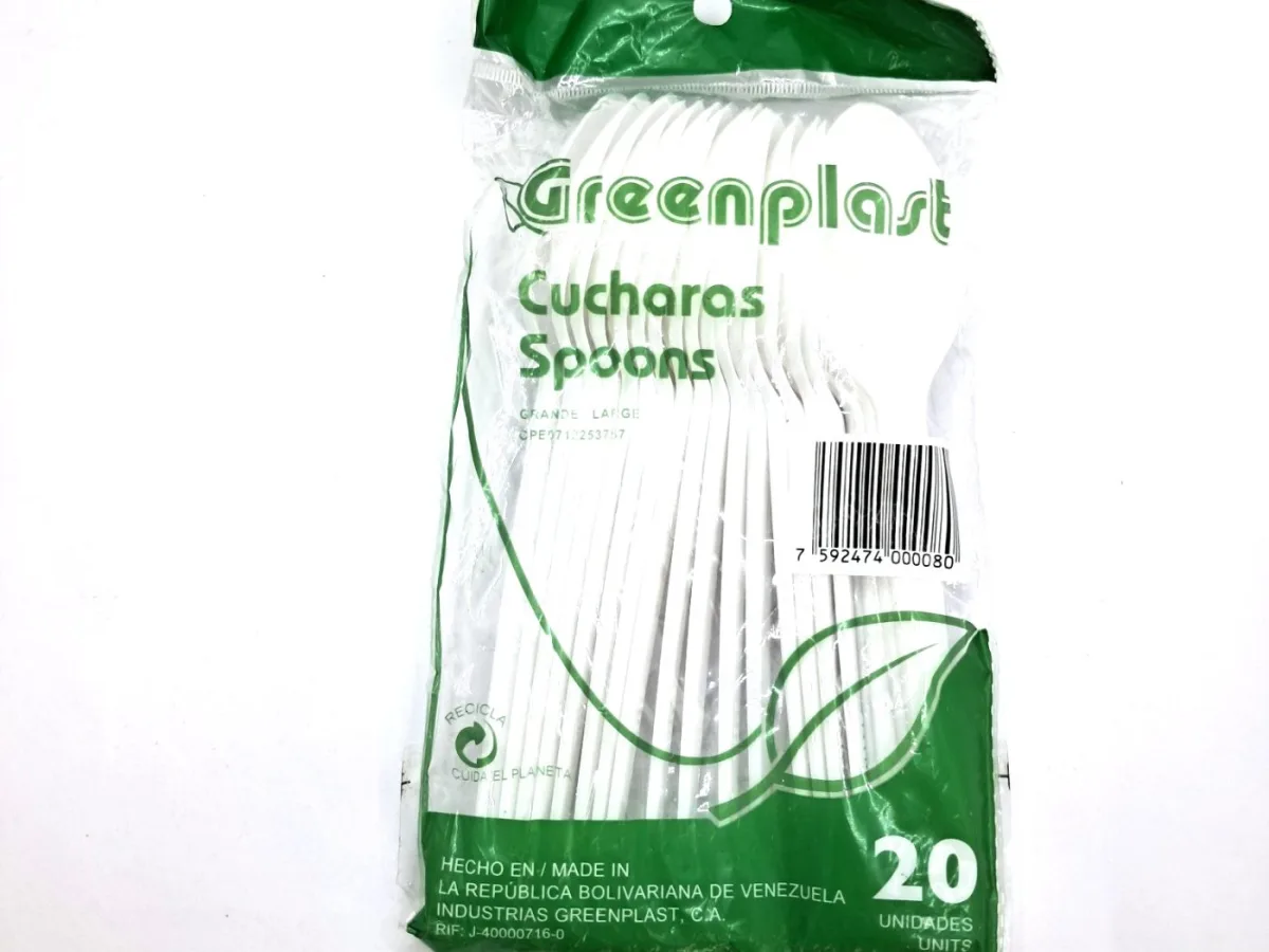 Cuchara Sopera Blanca Greemplast 20und