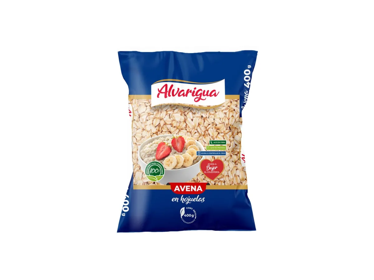 Avena en Hojuelas Alvarigua 400 Gr