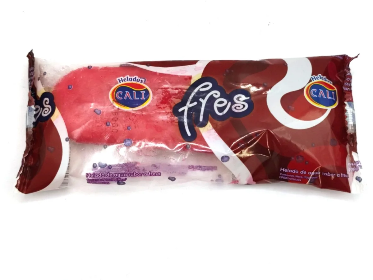 Paleta Fres Sabor Fresa Cali 70gr