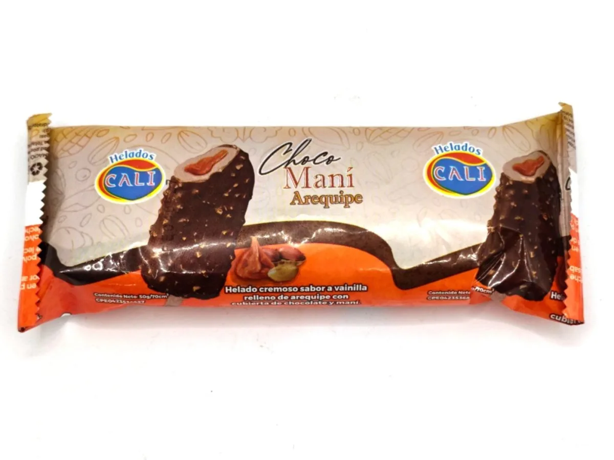 Paleta Chocomani Arequipe Cali