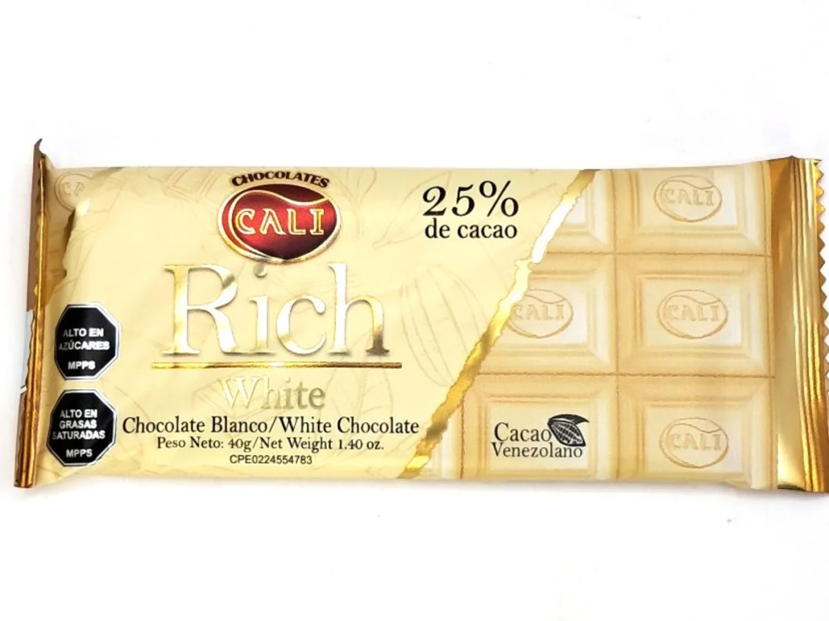 Chocolate Blanco Cali 40gr