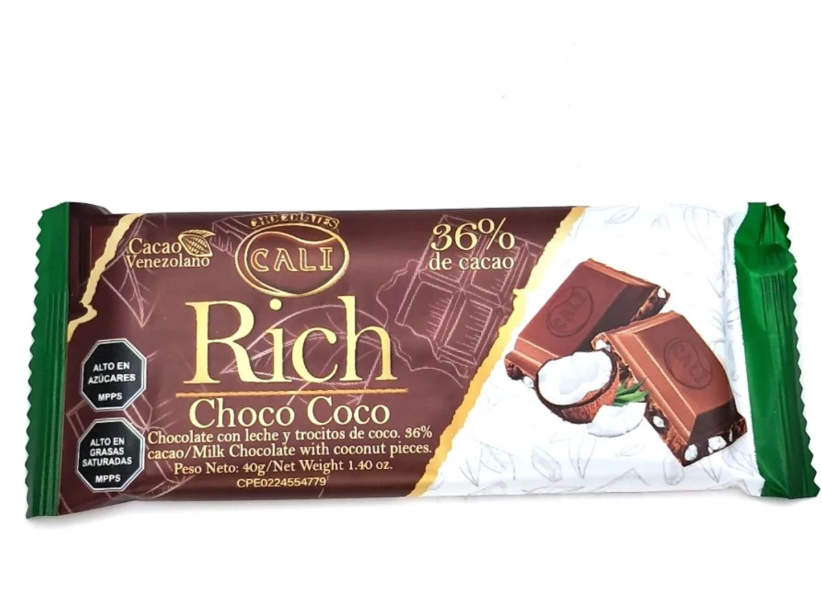 Cali Rich Chocolate Coco 40gr